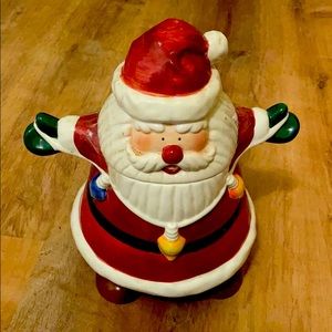 Vintage Asia Master Group Porcelain Cookie Jar